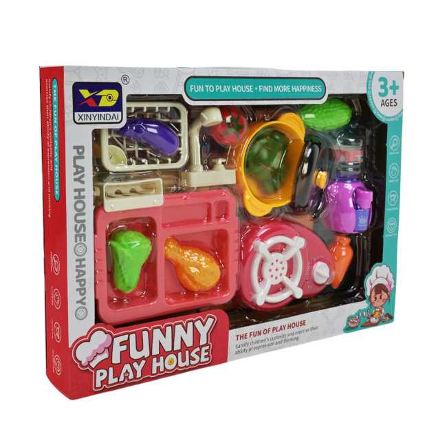 Дитячі кухні та побутова техніка - Ігровий набір Країна Іграшок Кухня Funny play house (345-19B)#2