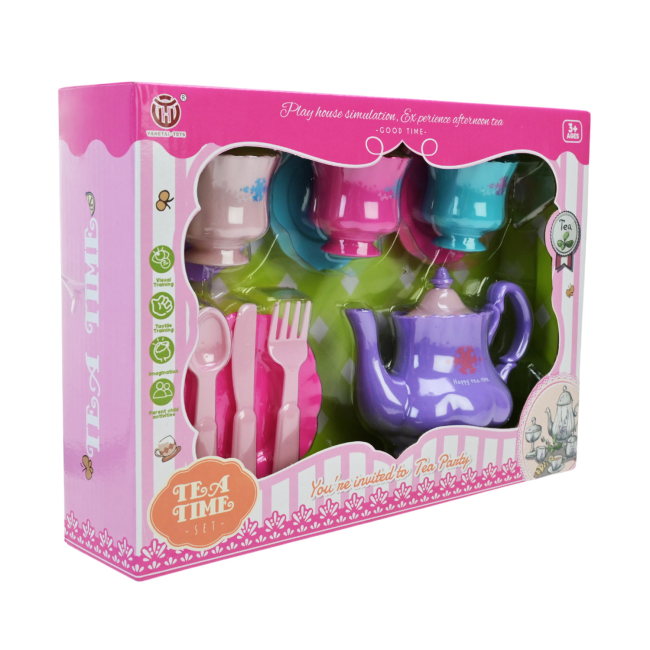 Детские кухни и бытовая техника - Набор посуды Країна Іграшок Чайный сервиз (6612A)#2
