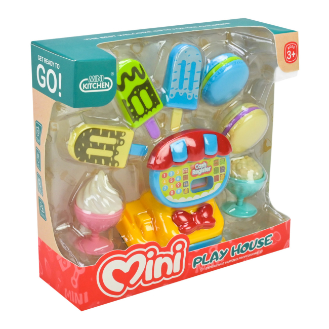 Наборы профессий - Игровой набор Країна Іграшок Супермаркет желтый с голубым и красным (623-508/2)#2