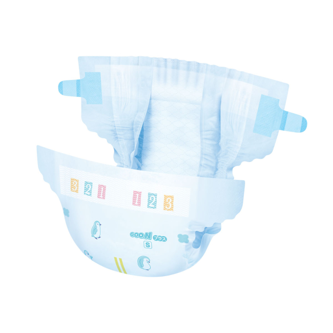 Товари для догляду - Підгузки Goo.N Plus S (4-8 кг) 70 штук (21000627)#2