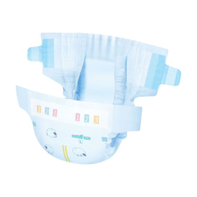 Товары по уходу - Подгузники Goo.N Plus S (4-8 кг) 140 штук (21000627-2)#2