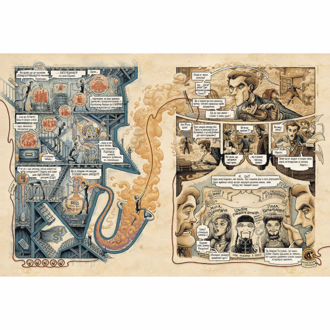 Комікси, манга та книги про героїв (7+ років) - Книжка «У голові Шерлока Голмса. Справа скандального квитка. Частина 2»  (9786177678907)#4