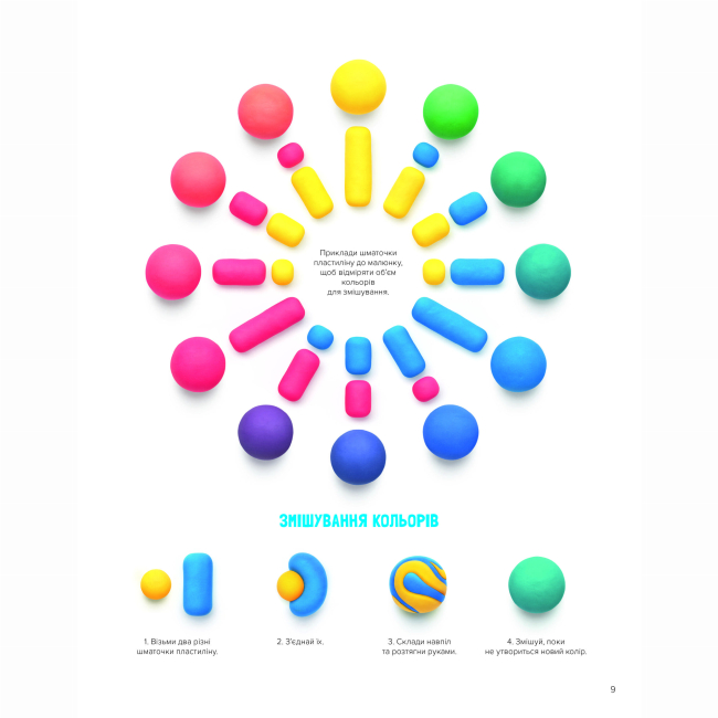 Познавательные книги (4-10 лет) - Книжка «Ліпимо просто»   (9786177913411)#3