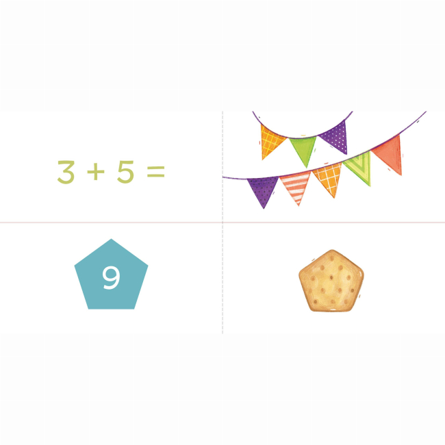 Книги для самых маленьких (0-3 года) - Книжка «Фігурне додавання» Катерина Перконос (9789669779571)#4