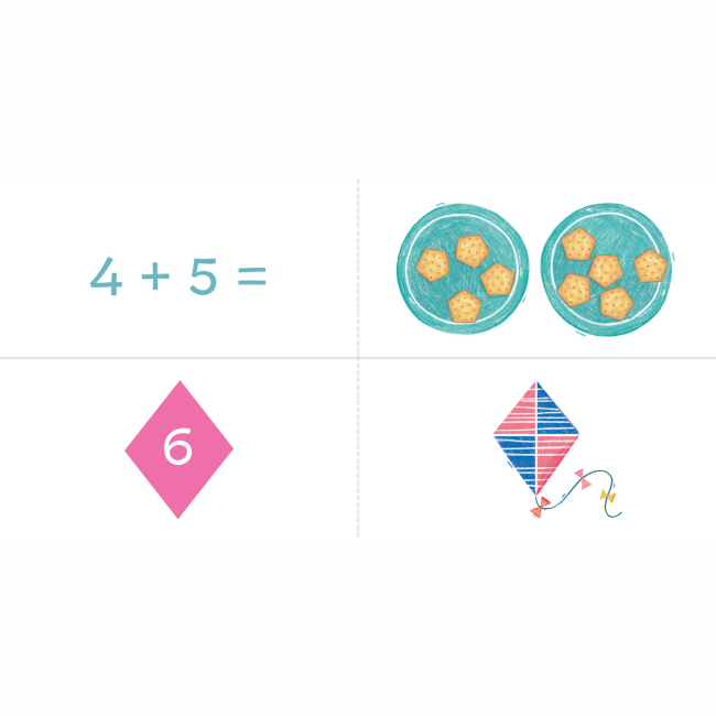 Книги для самых маленьких (0-3 года) - Книжка «Фігурне додавання» Катерина Перконос (9789669779571)#5