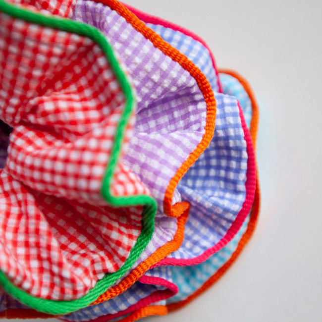 Біжутерія та аксесуари - Резинка Baby Hipster Purple Plaid (2110000047146)#3