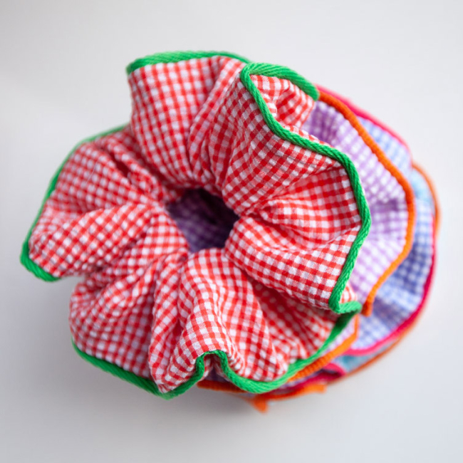 Біжутерія та аксесуари - Резинка Baby Hipster Sunset Plaid (2110000047153)#3