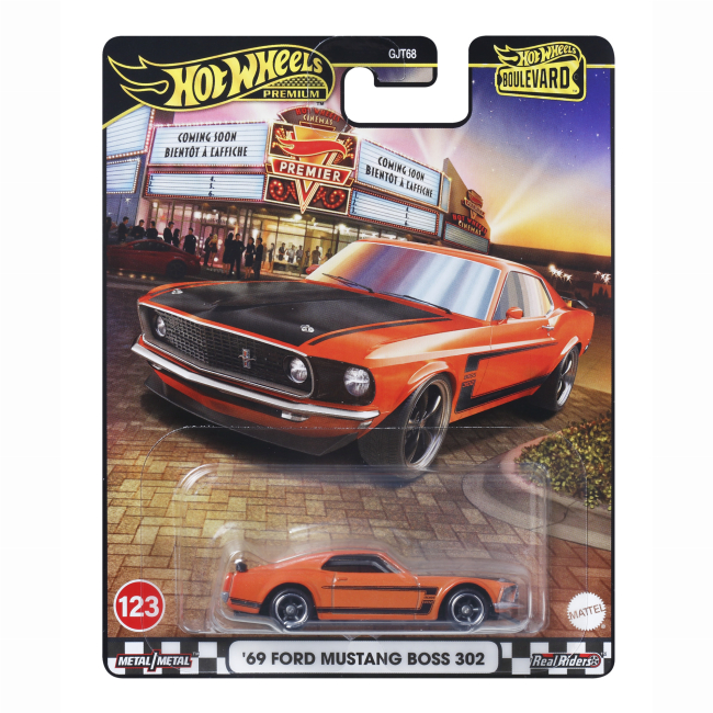 Автомодели - Автомодель Hot Wheels Boulevard 69 Ford Mustang Boss 302 (GJT68/JBL20)#3