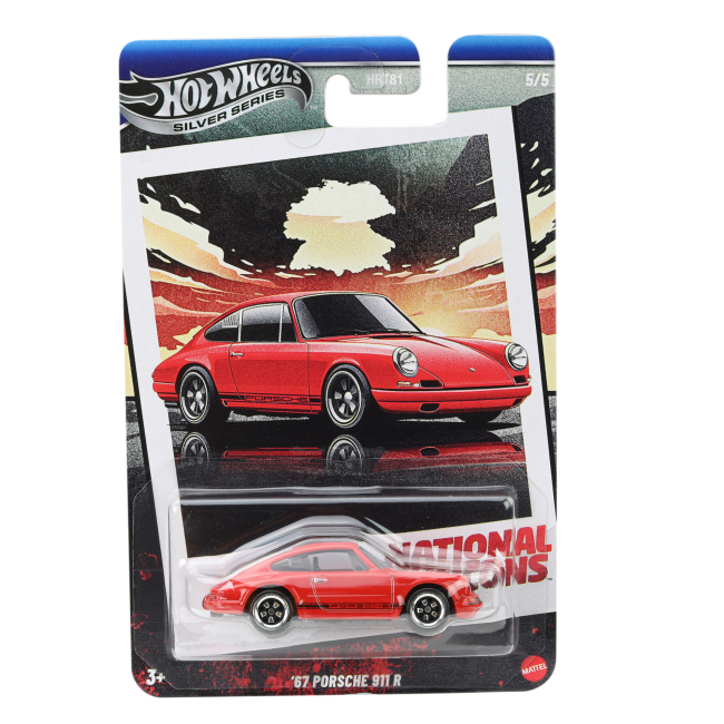 Автомодели - Автомодель Hot Wheels Silver series 67 Porsche 911 R (HRT81/JBY86)#3