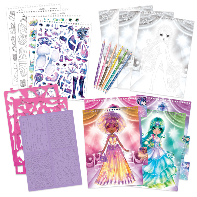 Набори для творчості - Набір для творчості Nebulous stars Скетчбук Зірковий бал (11142)#2