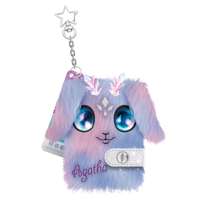 Канцтовары - Пушистый мини дневник Nebulous stars Звездные друзья в ассортименте (11455)#2