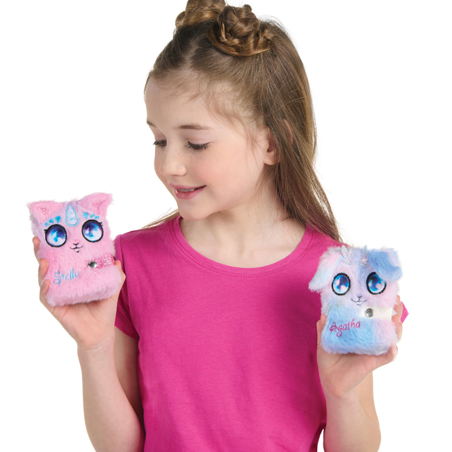 Канцтовары - Пушистый мини дневник Nebulous stars Звездные друзья в ассортименте (11455)#4