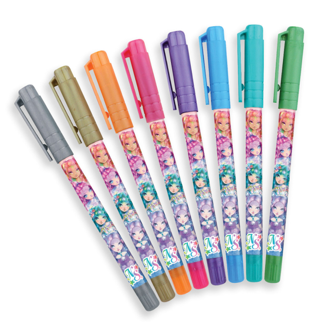 Канцтовари - Набір ручок Nebulous Stars Веселкове сяйво галактики 26 кольорів (11462)#2