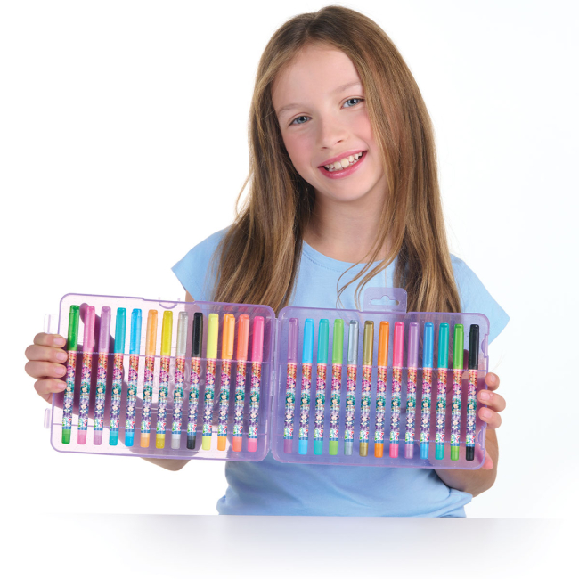 Канцтовари - Набір ручок Nebulous Stars Веселкове сяйво галактики 26 кольорів (11462)#5