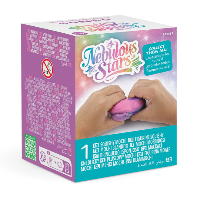 Антистрес іграшки - Іграшка-сюрприз Nebulous Stars Сквіш-мочі Космічний улюбленець (11467)#4