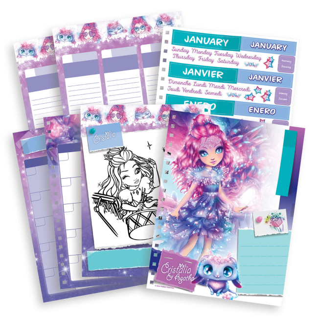 Канцтовары - Планер-дневник Nebulous Stars Кристалия (12524)#3