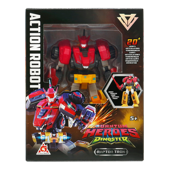 Фигурки персонажей - Игровая фигурка Dinoster Раптор Трон (EU580872)#4