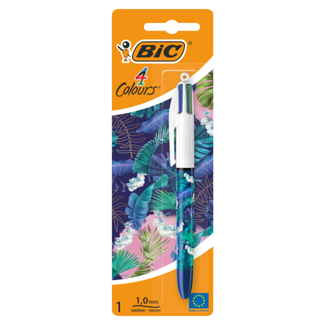 Канцтовари - Ручка BIC Colours Botanical 4 в 1 в асортименті (bc503774)#4