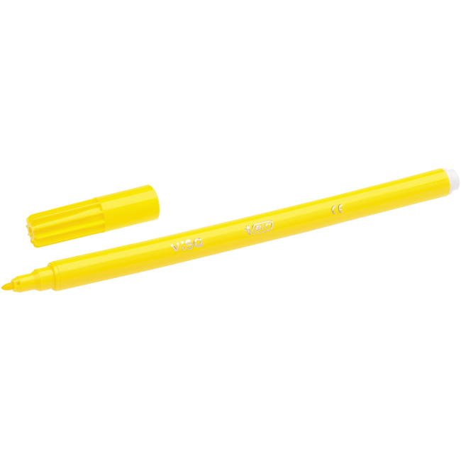 Канцтовары - Фломастеры BIC Kids Visa 880 12 цветов (bc525443)#4