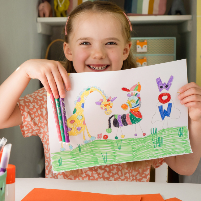 Канцтовары - Фломастеры BIC Kid Coleour 12 цветов (bc975110)#7