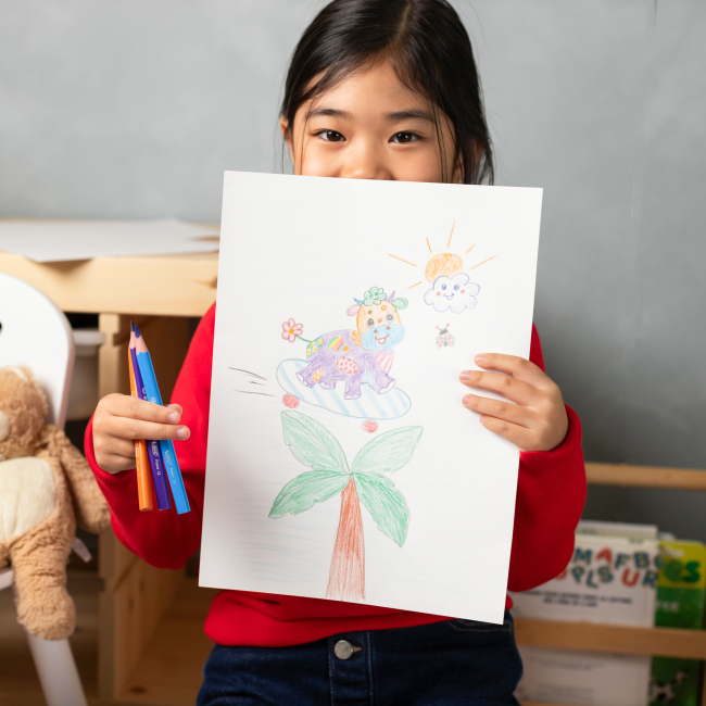 Канцтовары - Карандаши цветные BIC Kids Evolution triangle трехгранные 12 штук (bc8297356)#6