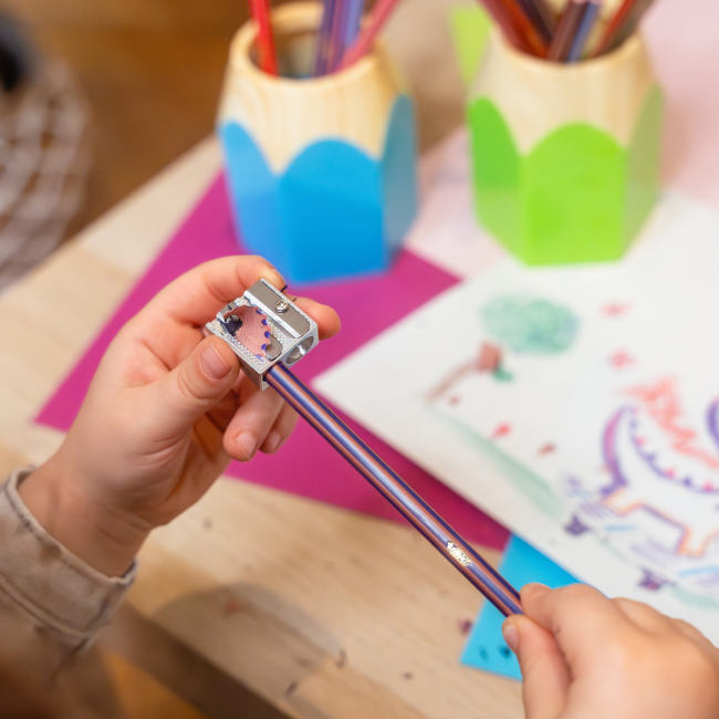 Канцтовари - Олівці кольорові BIC Kids Evolution Stripes 24 штук (bc950525)#5