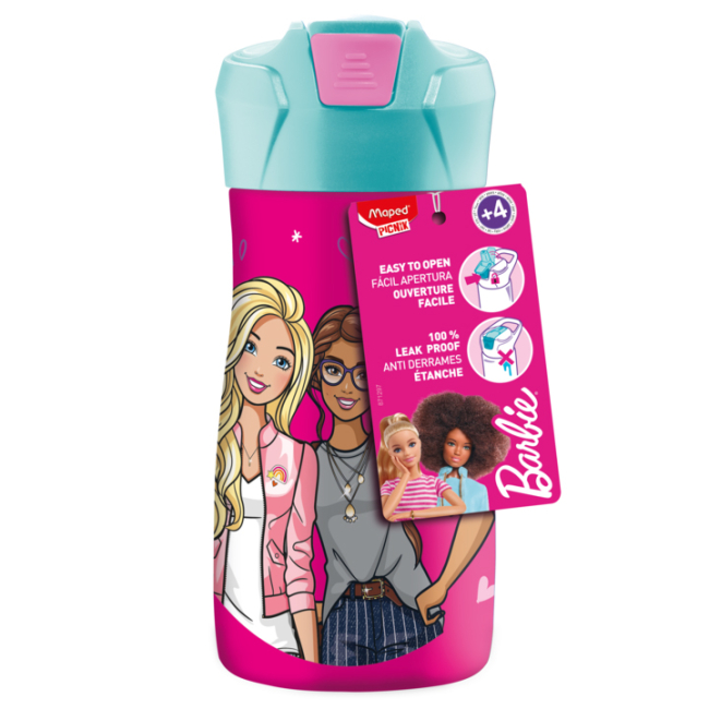 Пляшки для води - Пляшка для води Maped Barbie 430 мл (MP.871297)#2