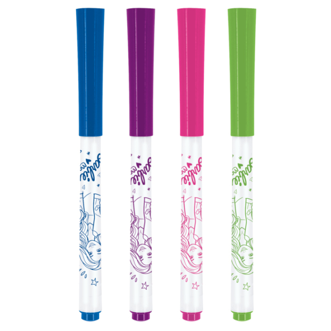 Канцтовары - Набор маркеров Maped Barbie для белой доски (MP.741301)#2