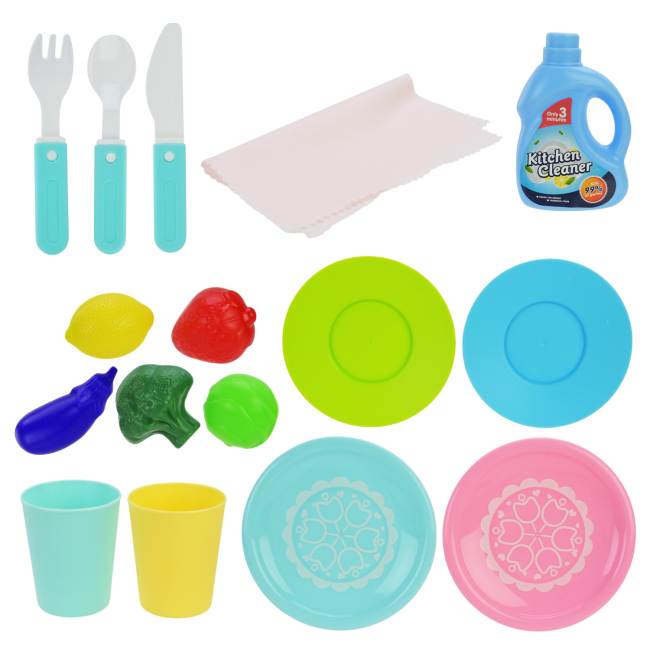 Детские кухни и бытовая техника - Игровой набор Країна Іграшок Кухня мойка (1018-142)#3