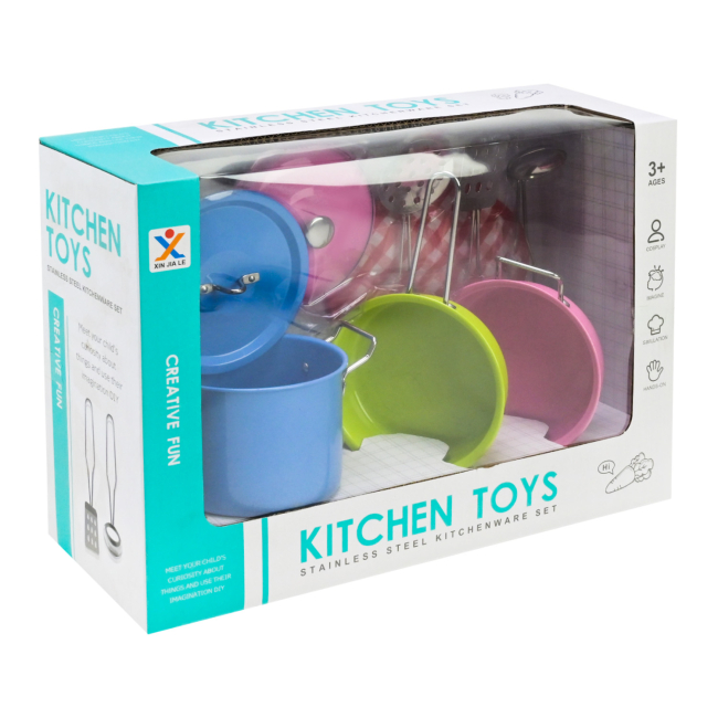 Детские кухни и бытовая техника - Набор посуды Країна Іграшок Kitchen toys (988-B5)#2