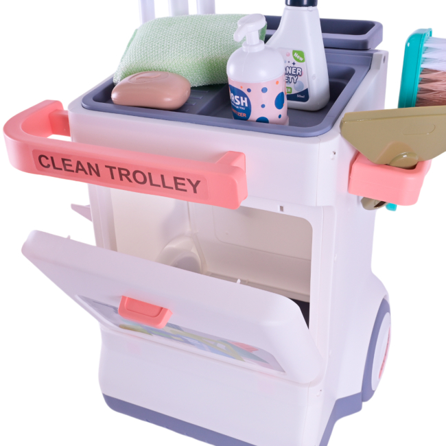 Наборы профессий - Игровой набор Країна Іграшок Уборочная стойка 20 деталей (667-62)#4