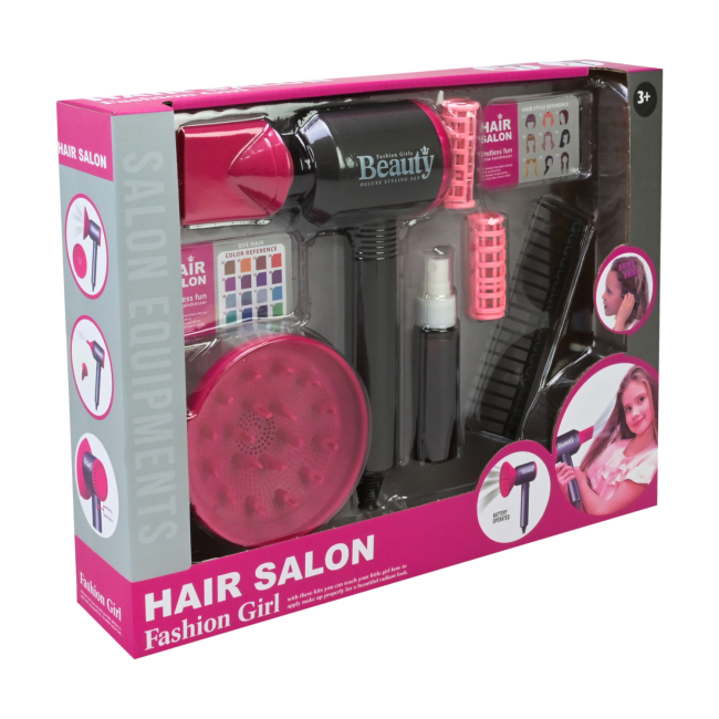 Наборы профессий - Парикмахерский набор Країна Іграшок Fashion girl (HJ624B)#2