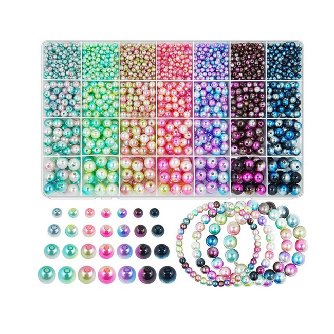 Набори для творчості - Набір для створення прикрас Країна Іграшок Бісер (1191-15)#2