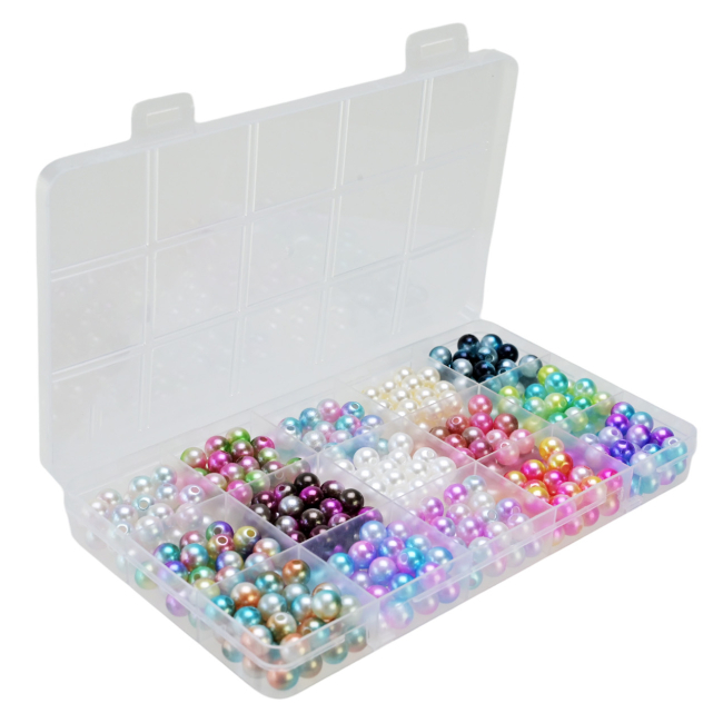 Наборы для творчества - Набор для создания украшений Країна Іграшок Бисер в ассортименте (1198-34/35)#2