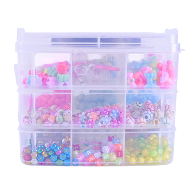 Наборы для творчества - Набор бусины Країна Іграшок Трехэтажный бокс (330-148)#2