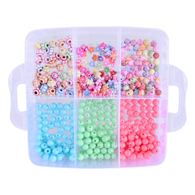 Наборы для творчества - Набор бусины Країна Іграшок Трехэтажный бокс (330-148)#4