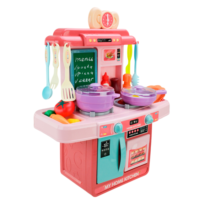 Дитячі кухні та побутова техніка - Ігровий набір Країна Іграшок Fashion kitchen рожева (1111/1)#2