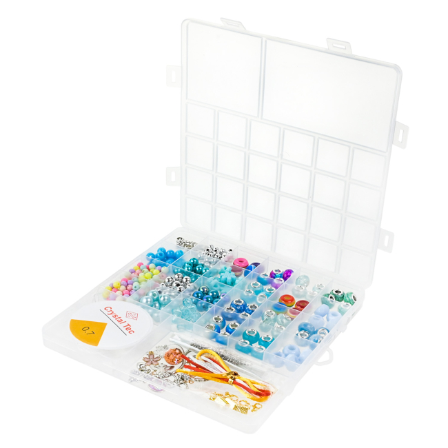 Наборы для творчества - Набор для создания украшений Країна Іграшок Embrace urself синий (N066C/D/2)#2