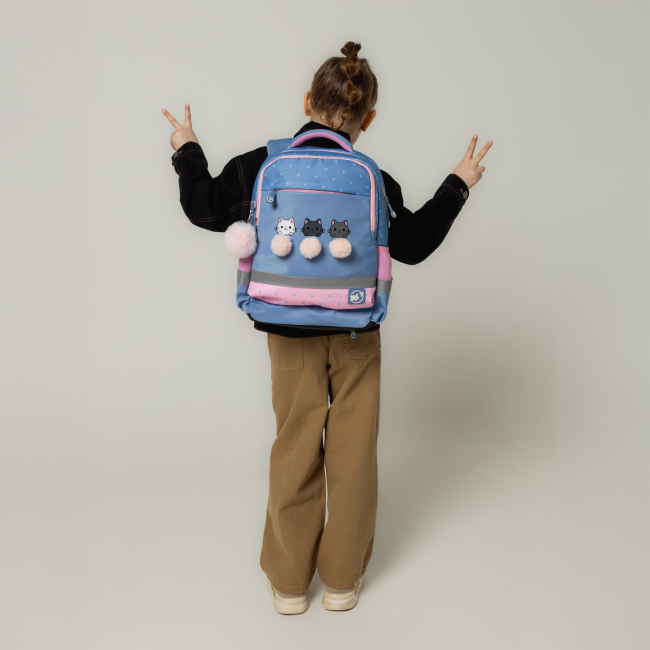 Рюкзаки и сумки - Рюкзак Yes S-52 Ergo meow-meow (559884)#8