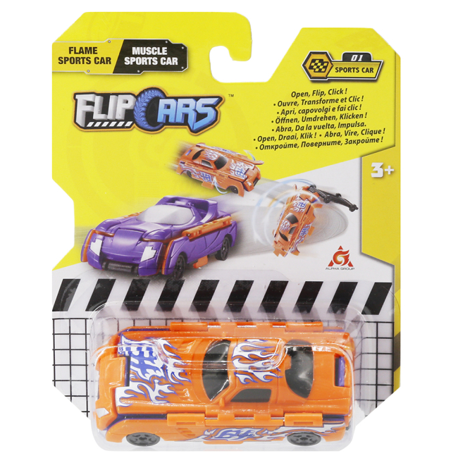 Автомоделі - Автомодель Flip Cars Машинка-трансформер Спорткар 2 в 1 в асортименті (EU463875B)#2