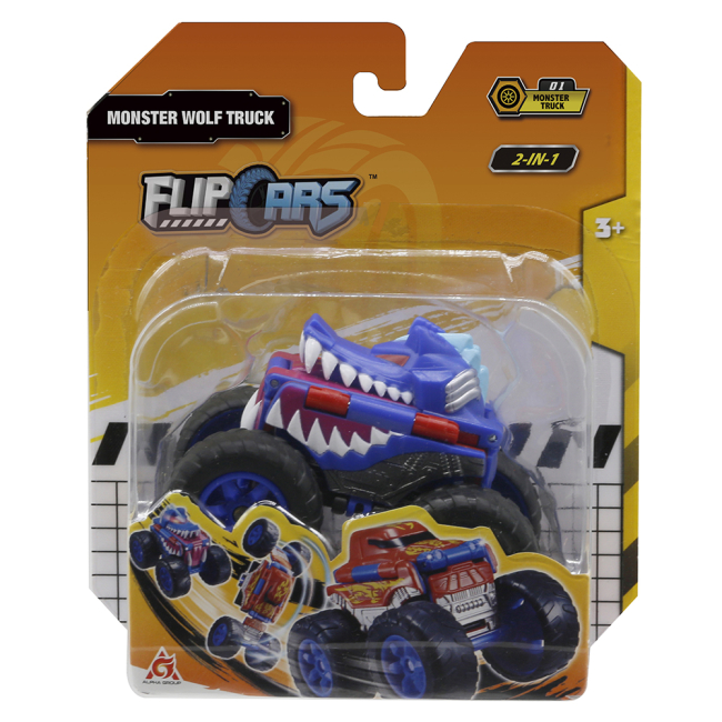 Автомоделі - Автомодель Flip Cars Машинка-трансформер Монстр-трак 2 в 1 в асортименті (EU463875A)#2