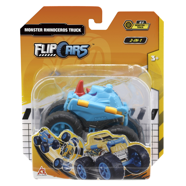 Автомоделі - Автомодель Flip Cars Машинка-трансформер Монстр-трак 2 в 1 в асортименті (EU463875A)#4