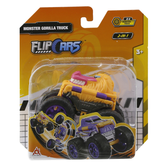 Автомоделі - Автомодель Flip Cars Машинка-трансформер Монстр-трак 2 в 1 в асортименті (EU463875A)#5