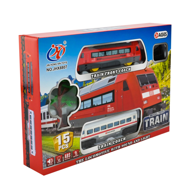 Залізниці та потяги - Ігровий набір Країна Іграшок Train coach (JHX8807)#3