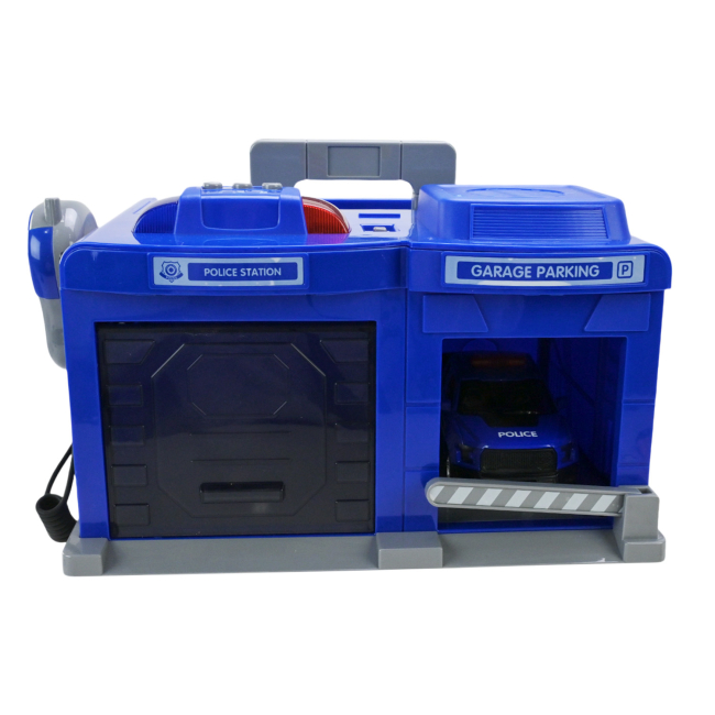 Паркінги і гаражі - Ігровий набір Країна Іграшок Поліцейський гараж (CLM-556)#2