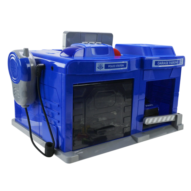 Паркінги і гаражі - Ігровий набір Країна Іграшок Поліцейський гараж (CLM-556)#3