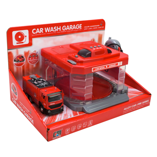 Паркинги и гаражи - Игровой набор Країна Іграшок Станция автомойки (CLM-886)#4