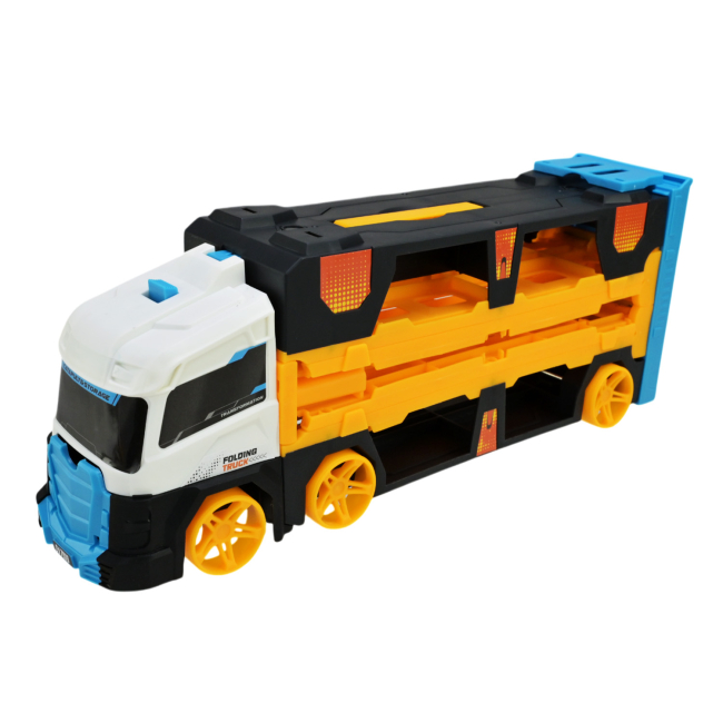 Транспорт і спецтехніка - Ігровий набір Країна Іграшок Трейлер з машинками (E7019)#2