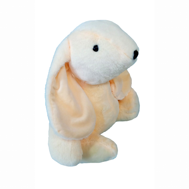 М'які тварини - М'яка іграшка MeriToys Кролик бежевий 50 см (2050000326677/1)#2