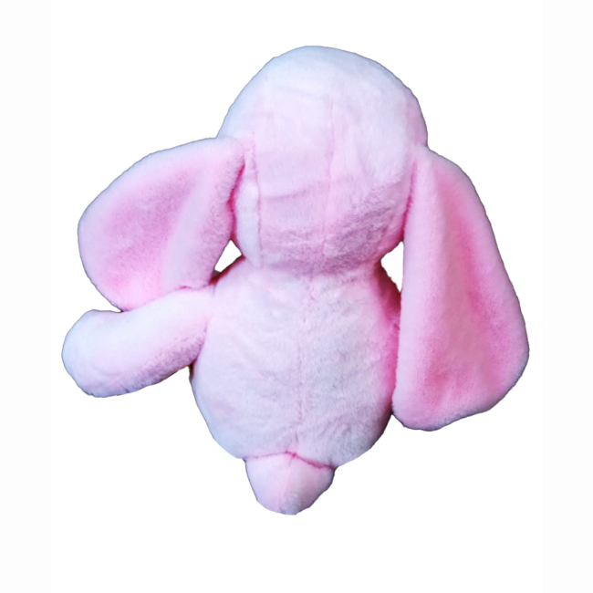 М'які тварини - М'яка іграшка MeriToys Кролик рожевий 50 см (2050000326677/5)#3